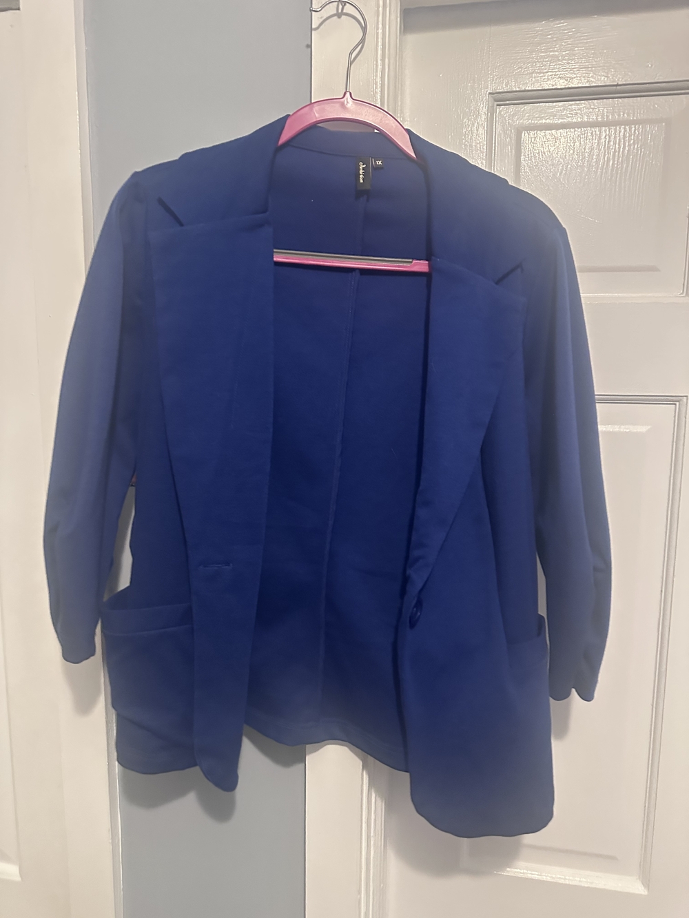 Women’s Royal Blue Blazer Jacket -1X
